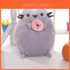 Cute Cookie Cat Plush Toy With Pp Cotton Filling For Kids Bedroom Decor
