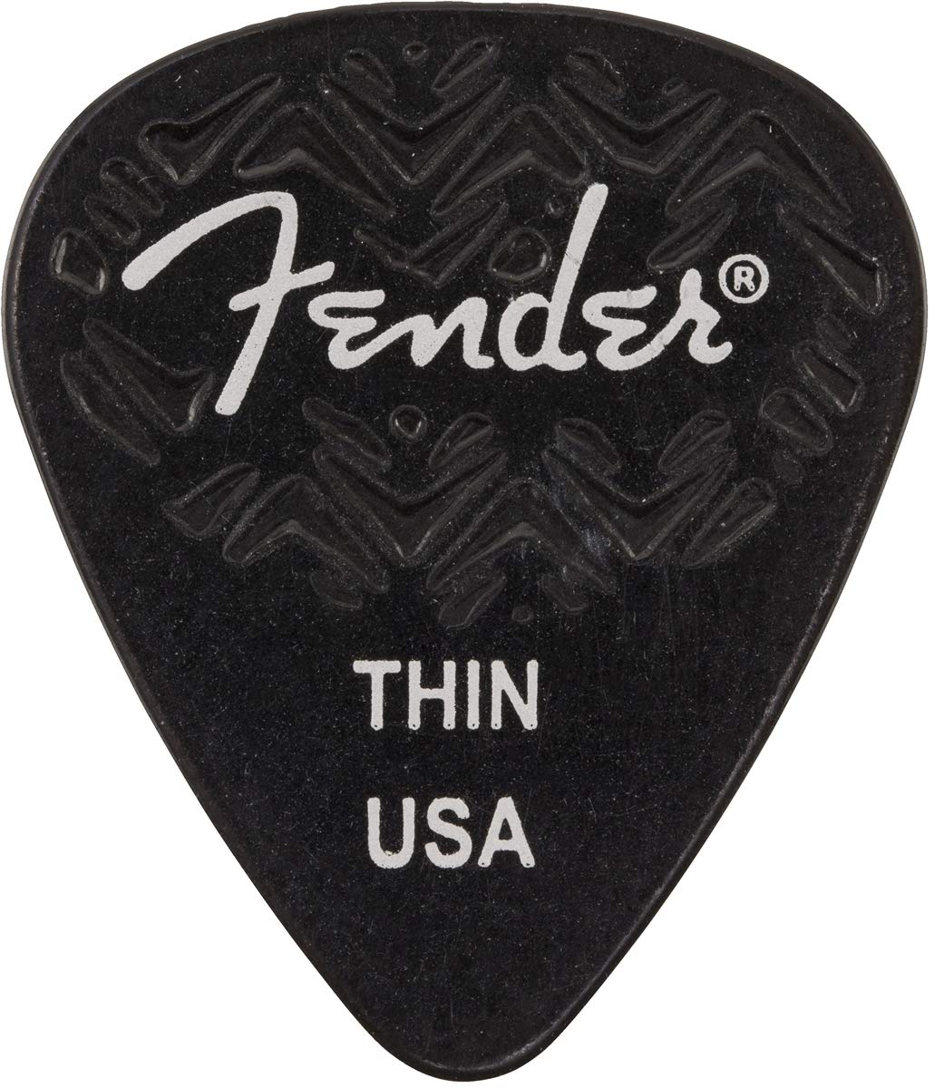 

Набор из 6 тонких черных медиаторов Fender Wavelength™,