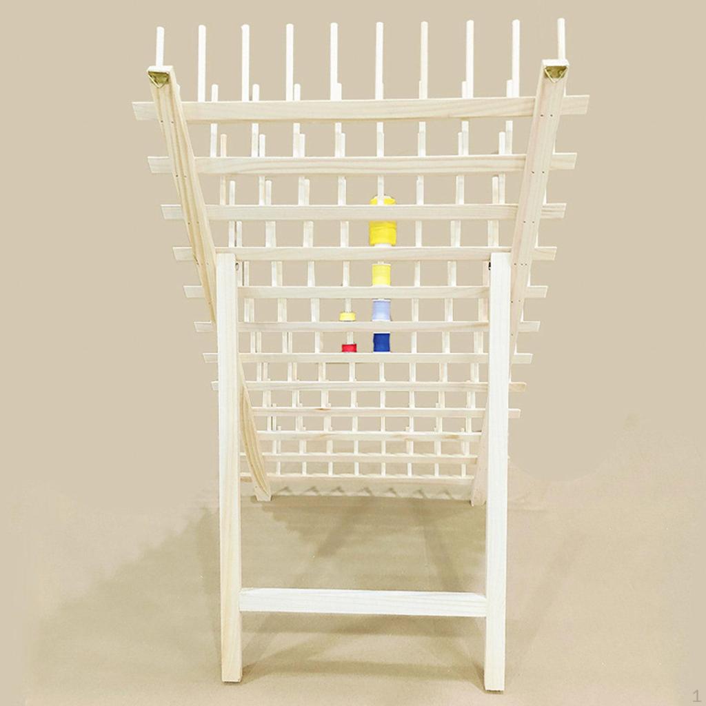 Držák nití Výšivkový organizér Stabilní Nástěnný Úsporný Všestranná Ozdoba Pevný