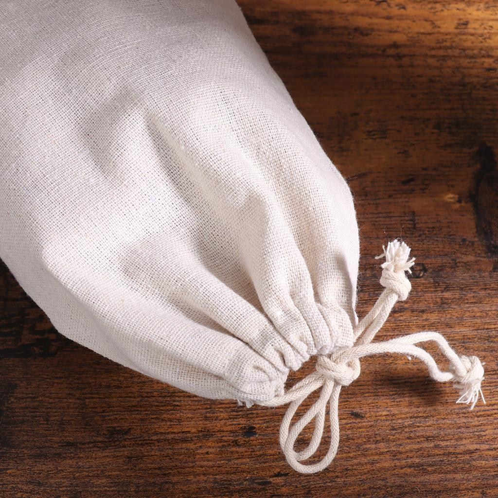 Make Up Organizer Bag Gift Bags Linen Drawstring Customized Small Sack Candy Jewelry