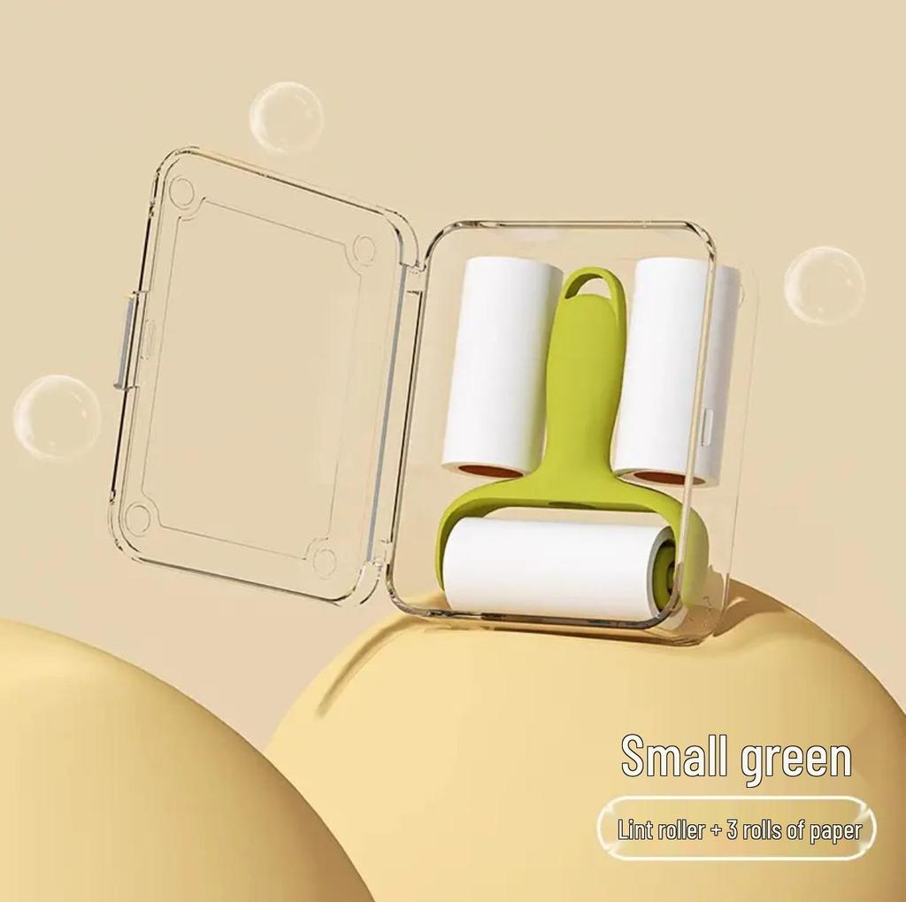 Compact Lint Roller Refill Sheets - Portable Brush for Pet Hair and Lint Removal
