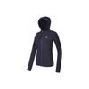 Fila Solid Color Hooded Fitness Knit Jacket Women Jackets Dark-Blue A11W411507F-NV