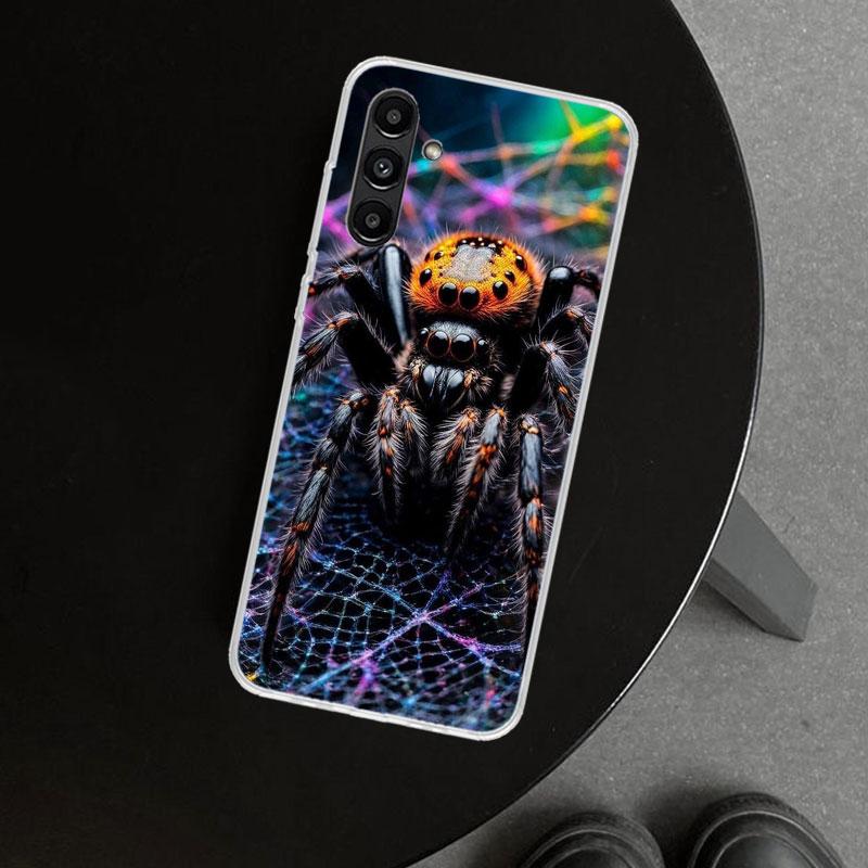 Black Widow Spider Insect Phone Case Cover for Samsung Galaxy A17 A16 A26 A36 A56 A57 A37 A15 A25 A35 A55 A14 A24 A34 A54 A13 A2
