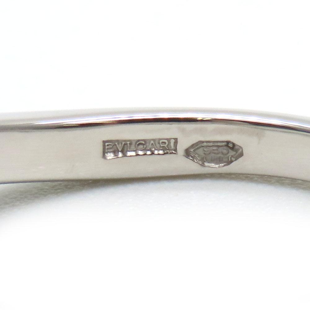 Used BVLGARI Ring Corona EU#47 Pt950Platinum 3.8g Platinum Jewelry