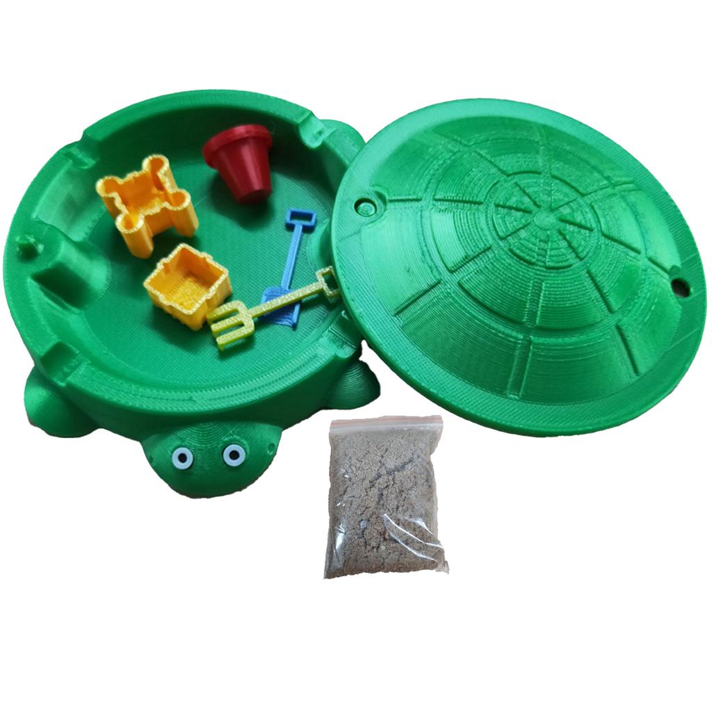 Turtle Sandbox Desk Toy,with Tools, Garden Kit,Stress Relief Novelty Gift, Decor Desktop Accessories For Home