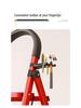 Folding Indoor Multifunctional Telescopic Ladder: High-Carbon Steel, Portable, Thickened Herringbone Design