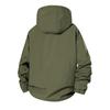 Unisex Oversized Hooded Utility Jacket Lightweight Windproof Outdoor Workwear Hiking Daily Wear