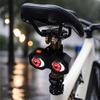 Lumină Spate Bicicletă LED Programabilă Smart Ochi de Pisică Lumină Spate Motocicletă Stop Spate Motocicletă LED Dinamic Ochi de Diavol Lampă
