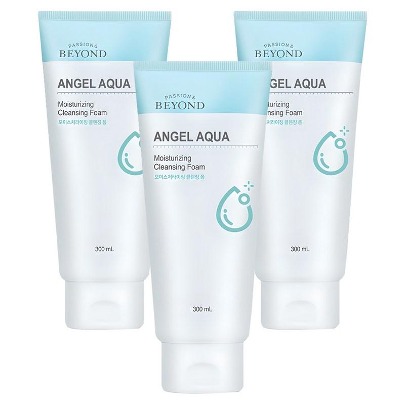 Beyond Angel Aqua Moisture Cleansing Foam, 300ml, 3 pcs