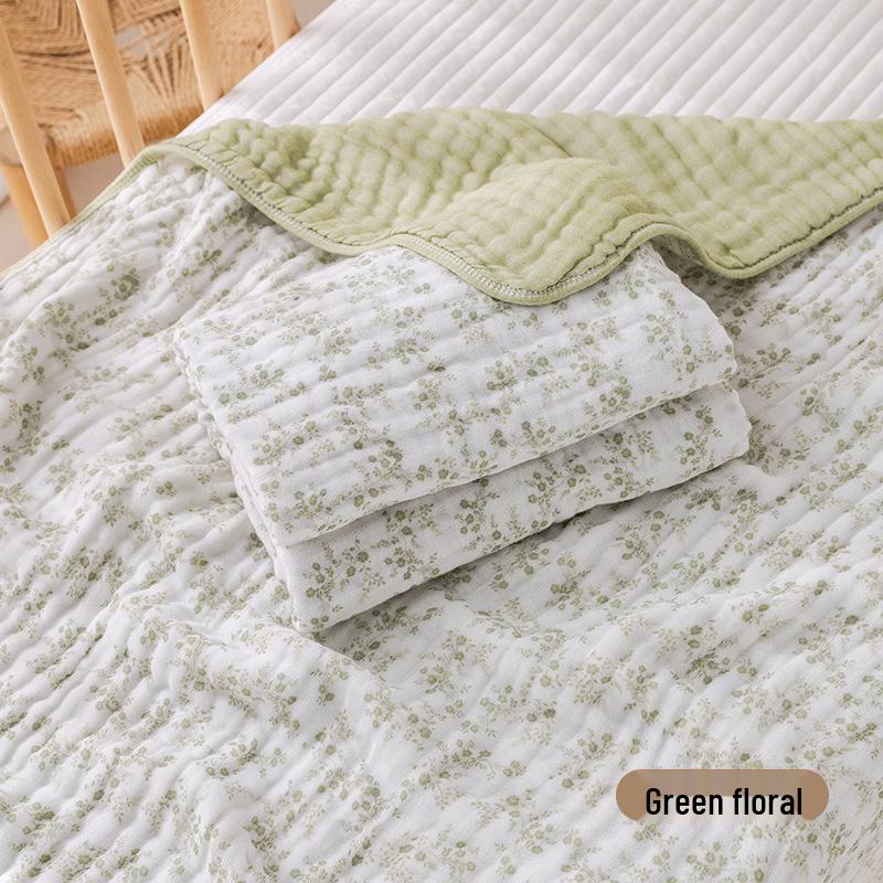 All-Season Baby Bamboo Cotton Swaddle & Gauze Bath Towel 110*105 cm