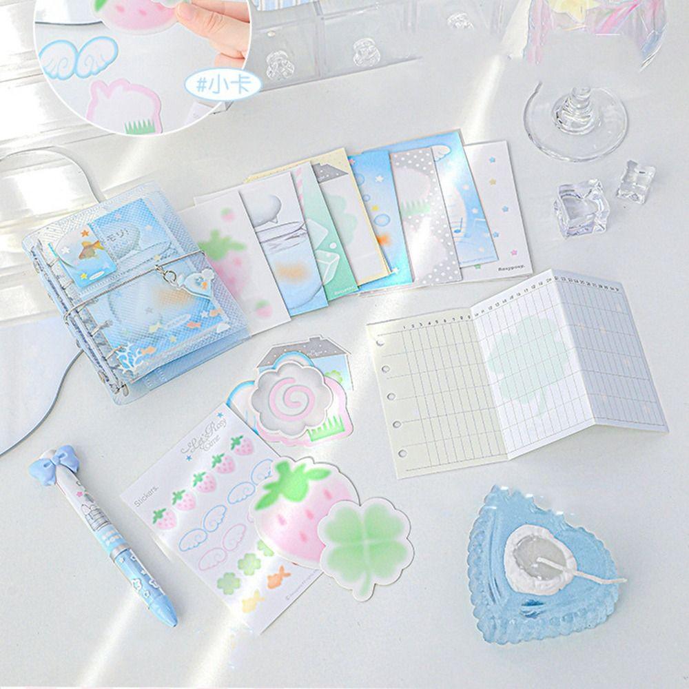 Мини-книга для ручных бухгалтерских книг, мультяшная книга для ручных бухгалтерских книг, обучающая книга, блокнот с отрывными листами, Studnet