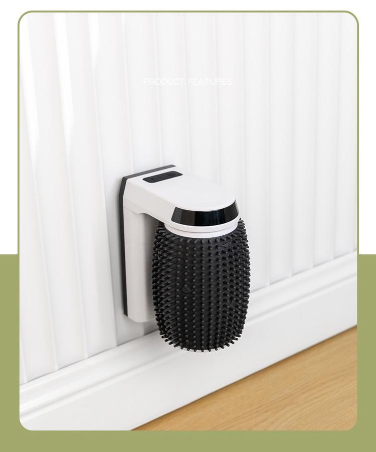 Przygraniczny Pet Smart Automatyczna Szczotka dla Kota Ścienny Masażer i Usuwacz Sierści