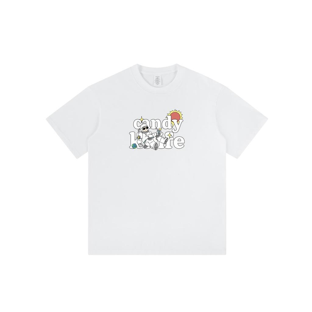 Summer 2024 Fun Cartoon Print Multi-Color Casual T-Shirt for Men & Couples