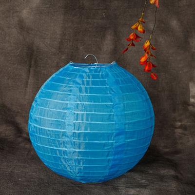 Waterproof Round Lantern Hanging Decoration DIY Lamp Hanging Lantern Ball Antique Lampshade Multicolor Chinese Lanterns New Year