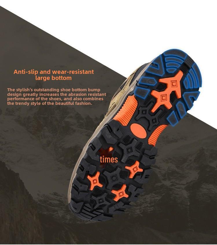 2023 Men's Breathable Outdoor Hiking and Casual Shoes - Fashionable, Sporty, and Durable