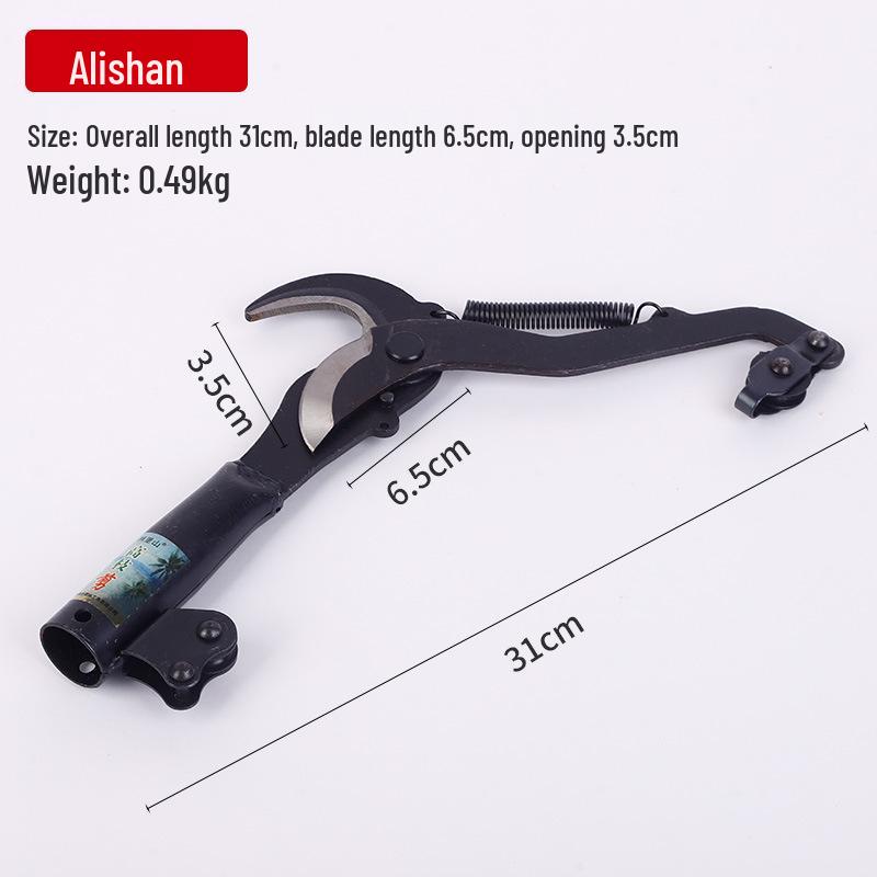 Telescopic High-Branch Pruner & Saw for Fruit Picking and Tree Pruning