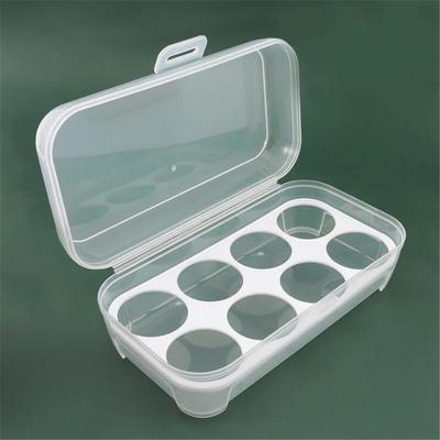 8 Grids Makeup Blender Aufbewahrungsbox Cosmetic Puff Makeup Schwammhalter Transparent Case Container Organizer Make Up Zubehör