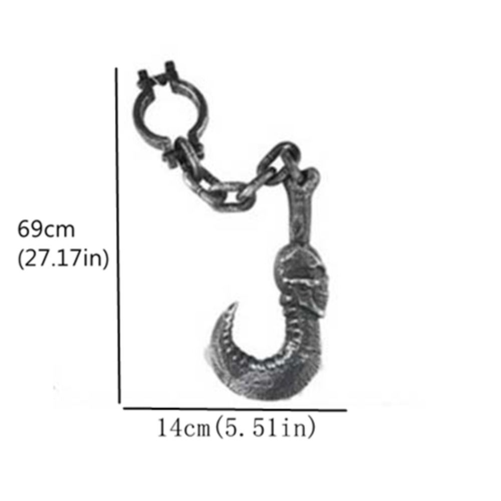 Dress Up Halloween pirate props Performance Hammer Chain Ball props Party Decoration