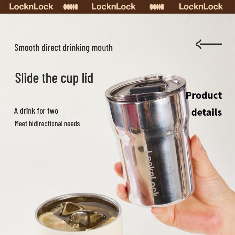LocknLock Izolovaný hrnek na kávu z nerezové oceli 304