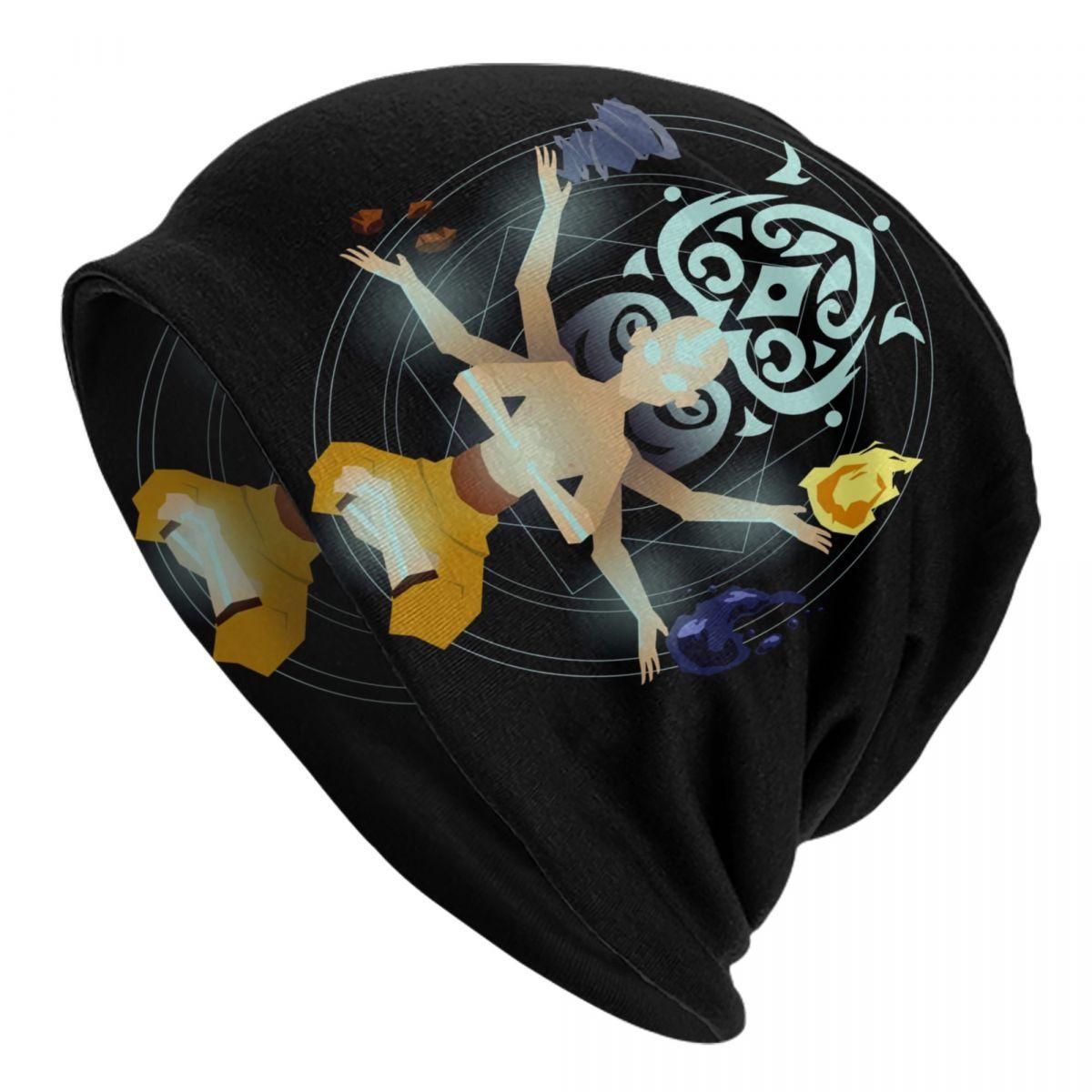 

Avatar Aang Arrow Skullies Beanies Caps Унісекс Зимова тепла в’язана шапка Хіп-хоп для дорослих з мультфільмом Last Airbender Капелюхи Шапки Кепки Beanies Hat