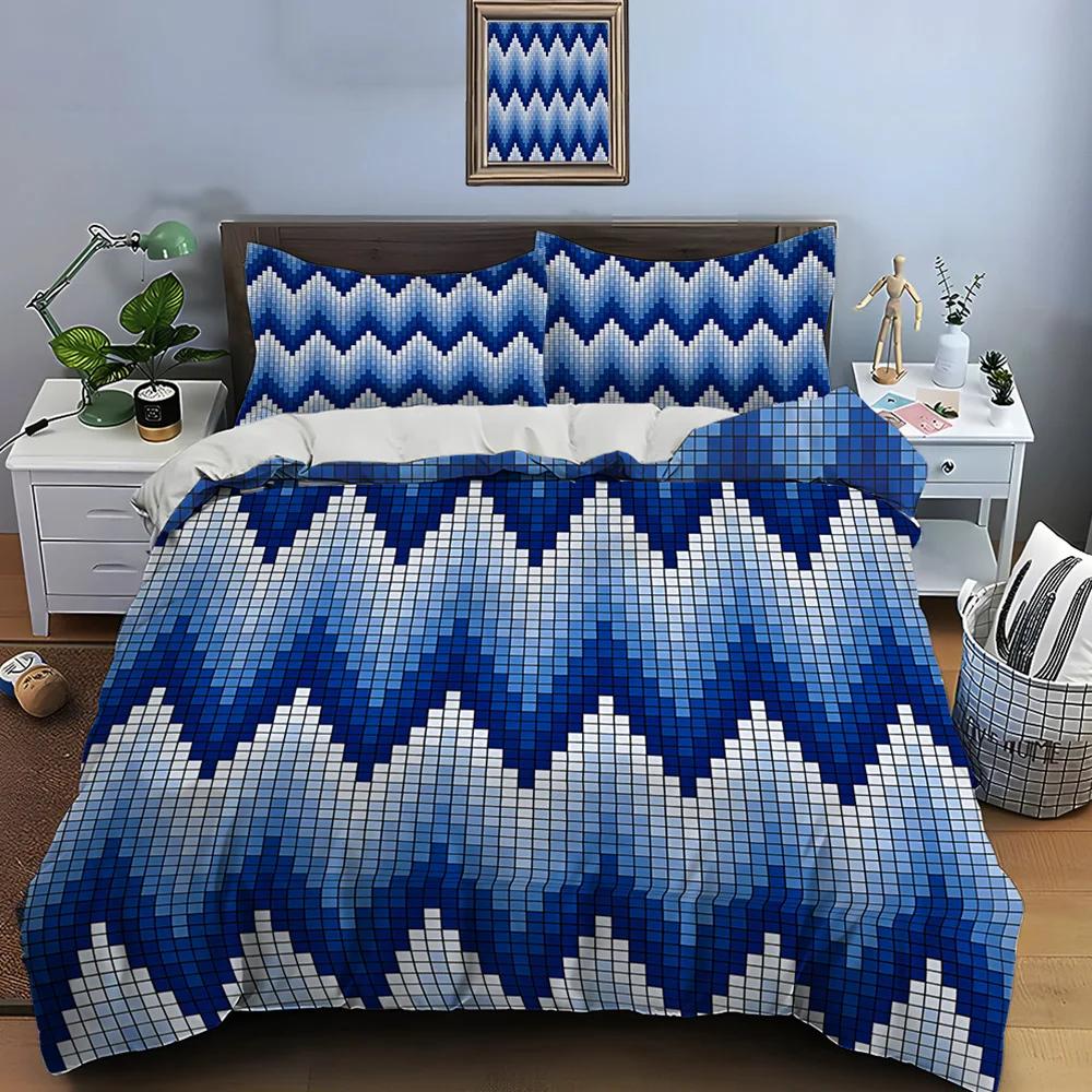 Comforter Geometric Designs Patterns Bedding Set 1 2 S Adult And Children Bedding Set Luxury Gifts