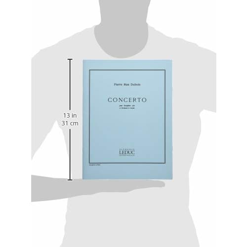 Dubois: Saxophone Concerto (Saxophone, Piano) Leduc Publishing