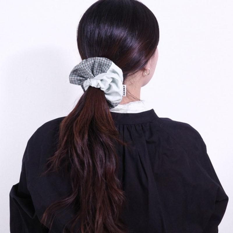 HANKY DONUT SCRUNCHIE [Mint Chocolate] (1pc)