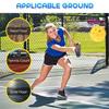 Pickleball-Trainer mit Rückprall, Pickleball-Ball, kompakte Größe, tragbare Pickleball-Solo-Ausrüstung, Trainingsgerät, Sportzubehör