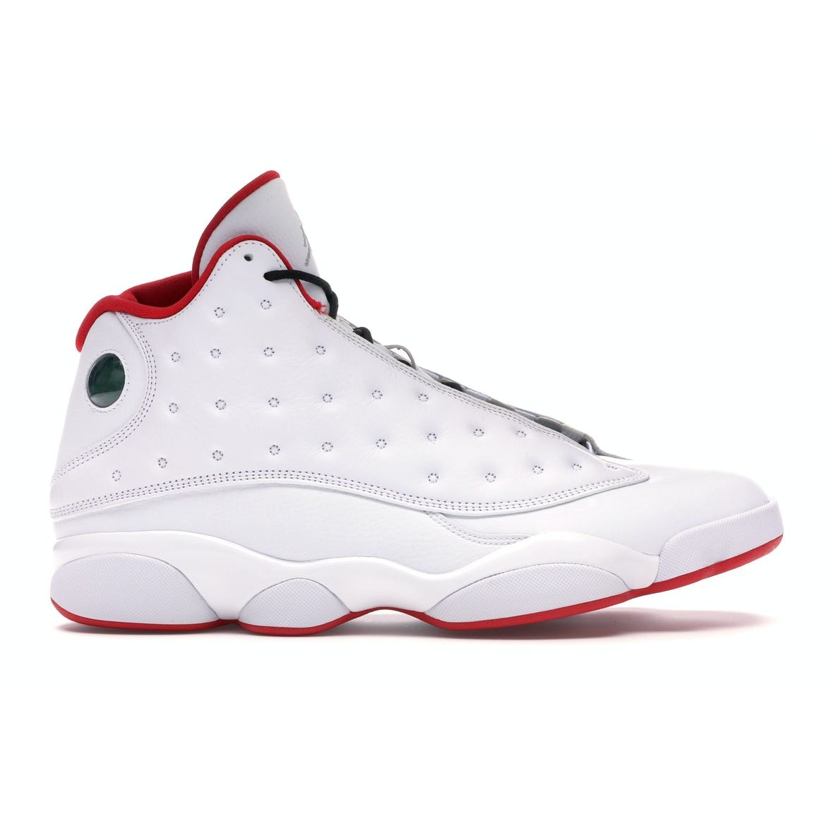 

Мужские кроссовки Air Jordan 13 Retro History of Flight Белый Университет-Красный Металлик-Серебристый 414571-103
