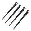 50X Hook Fixed Stems Support Holder for 4/7 Drip Irrigation Water Hose Black Plastic Gardening Tools