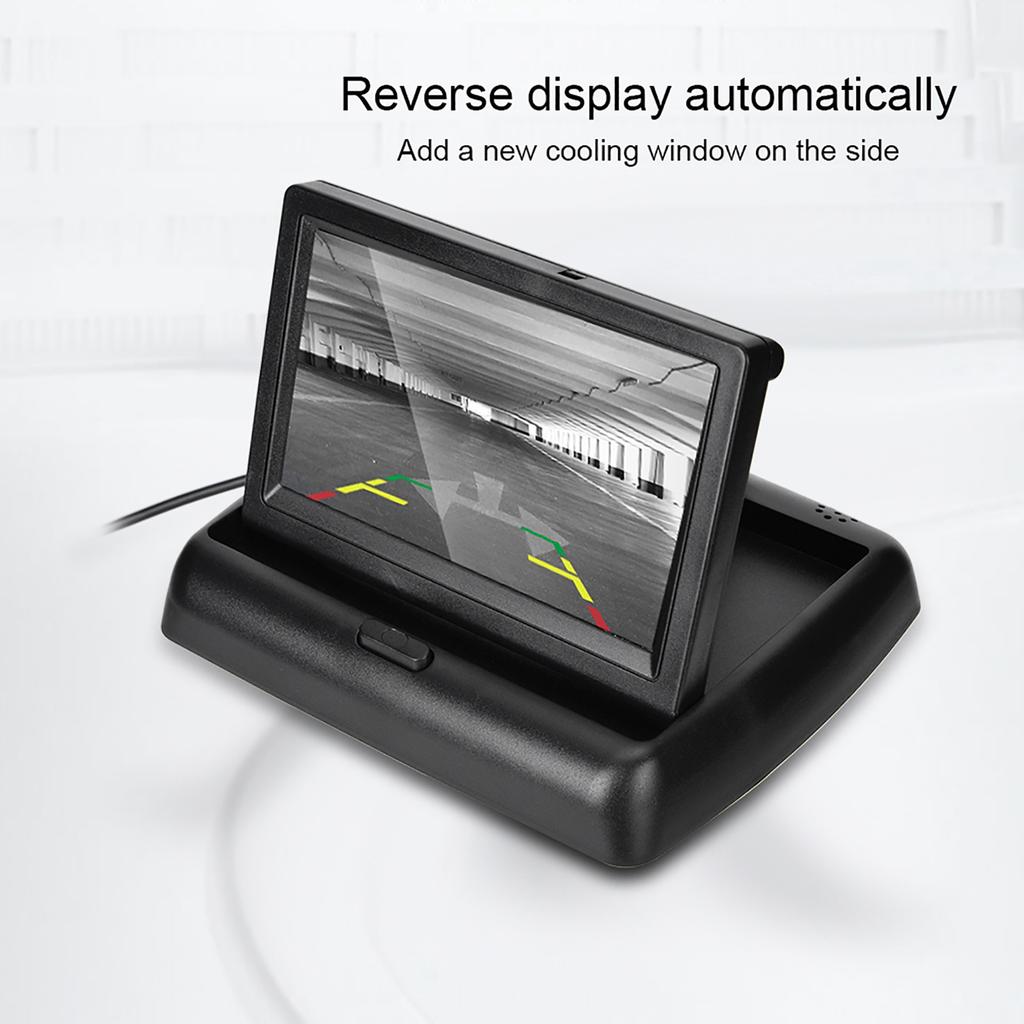 4.3  Color LCD Car Display Rear View External Monitor For Car Backup Camera