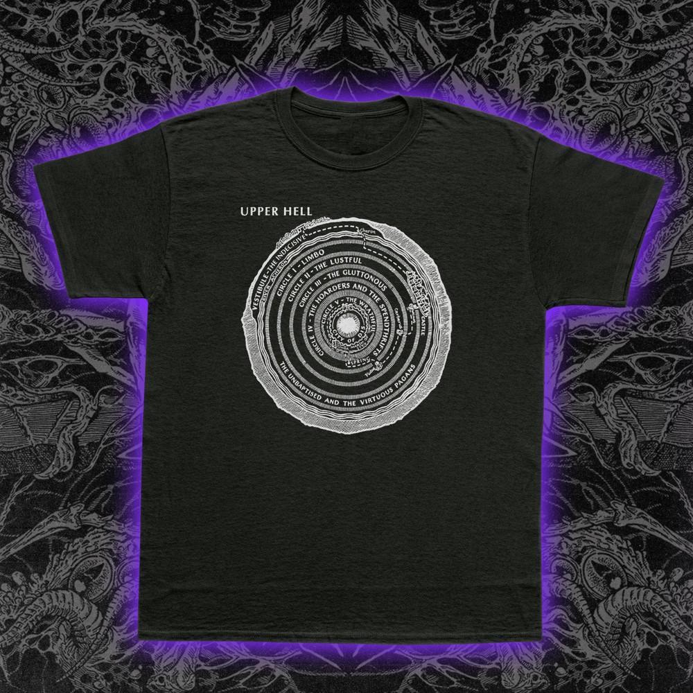 Upper Hell T-Shirt Dante's Inferno Circles of Hell Limbo Lust Gluttony Tee