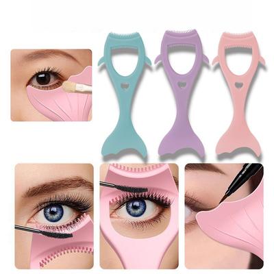 1 Adet Deniz Kızı Eyeliner Kartı - Eyeliner ve Göz Farı Çizmek İçin Çok Fonksiyonlu Göz Makyajı Yardımcı Aleti