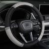 Universal Auto Lenkradabdeckung, Rutschfestes Polyester, Strapazierfähiger Griff, Automobil-Innenzubehör, Ohne Innenring, für Verschiedene Fahrzeugmodelle