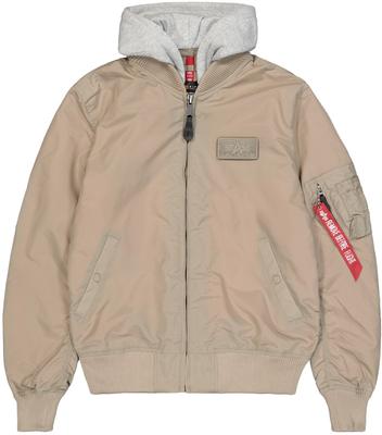 Demiseason Jacket Alpha Industries MA-1 TT Hood (196108) Vintage Sand