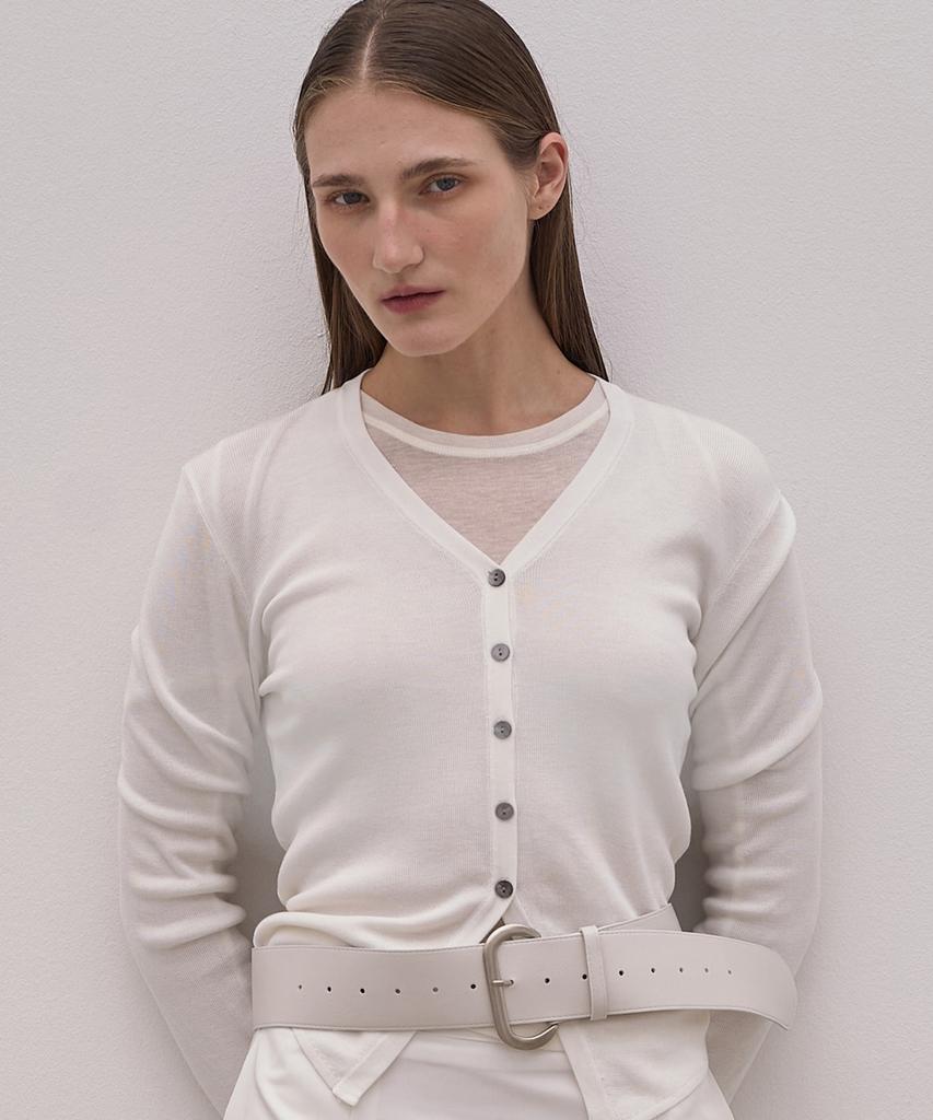 ELLIOTI V-Neck Knit Cardigan_4Color