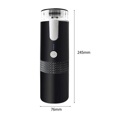 Tragbare Kaffeemaschine, 170 ml kabellose elektrische Espressomaschine Mini wiederaufladbarer Kapselkaffee