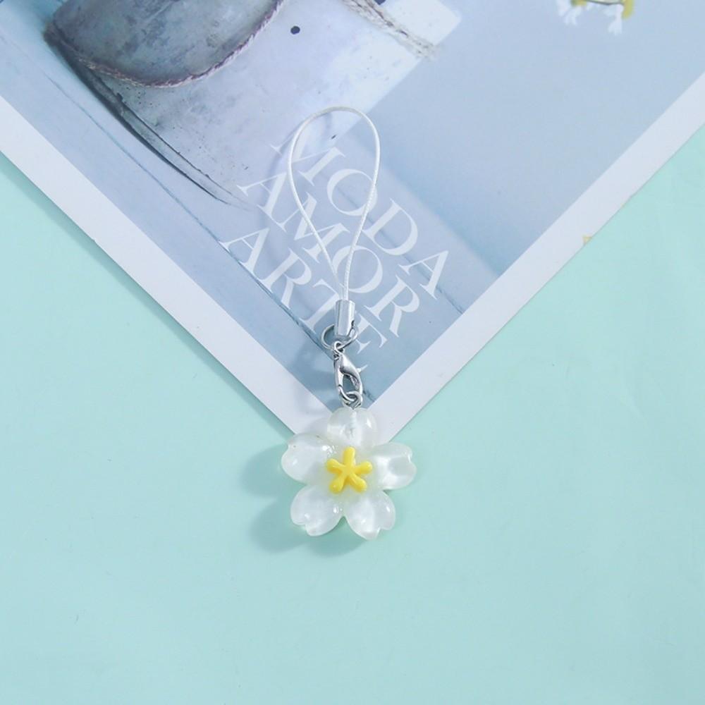 Transparent Transparent Bag Phone Chains Solid Color Kawaii Pendent Accessory Handbag Decoration