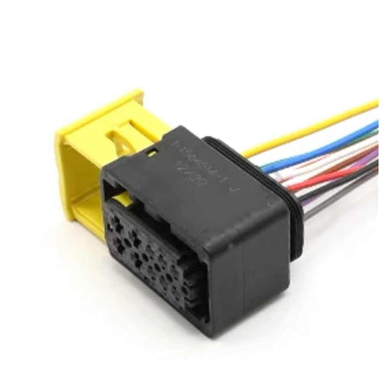6 7 8 10Pin AMP TE Auto/Energy Sheath Electronic Connector Wiring Harness Plug 1-1418479-1 1564516 1-1703820-1(Yellow)