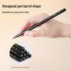 Black Wooden HB Pencils