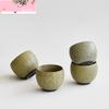 2pc/lot Japanese Style Coarse Pottery Teacup Creative Dragon Egg Cup Tasting Mug Zen Tea Bowl Tea-calix Chinese Tea Set 80ml