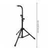 Floor Tripod Stand Detachable Wind Chime Stage Use Musical Equipment Black