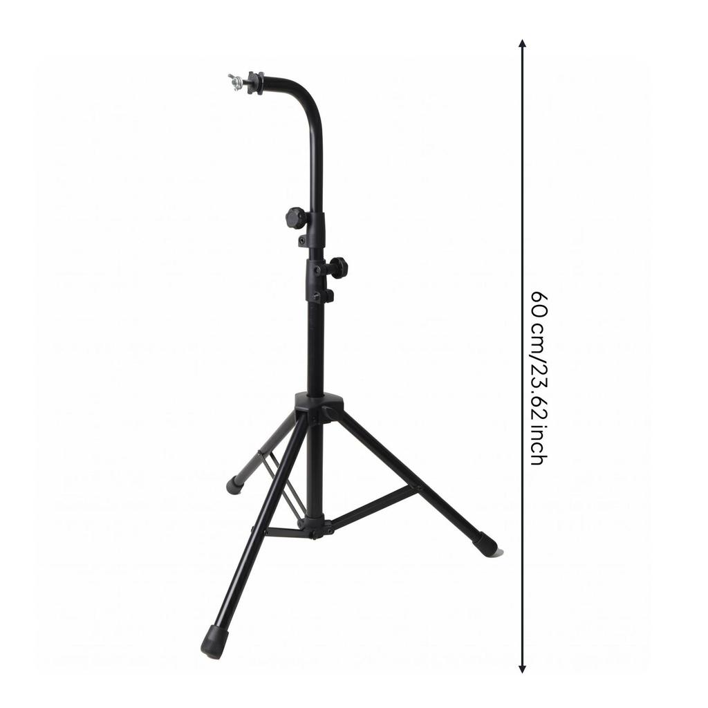 Floor Tripod Stand Detachable Wind Chime Stage Use Musical Equipment Black