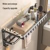 Miling Space Aluminum Bathroom Towel Rack