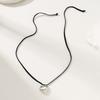 Heart Pendant Necklace Vintage  Aesthetic Love Inspired Choker New Fashion Romantic Heart Necklace for Women