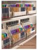 Large Capacity Acrylic Pen Holder for Watercolor and Drawing Pens - Compartmented Storage and Display Rack