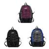 Oxford Cloth School Backpack For Students With Breathable Design For Middle Schoolers