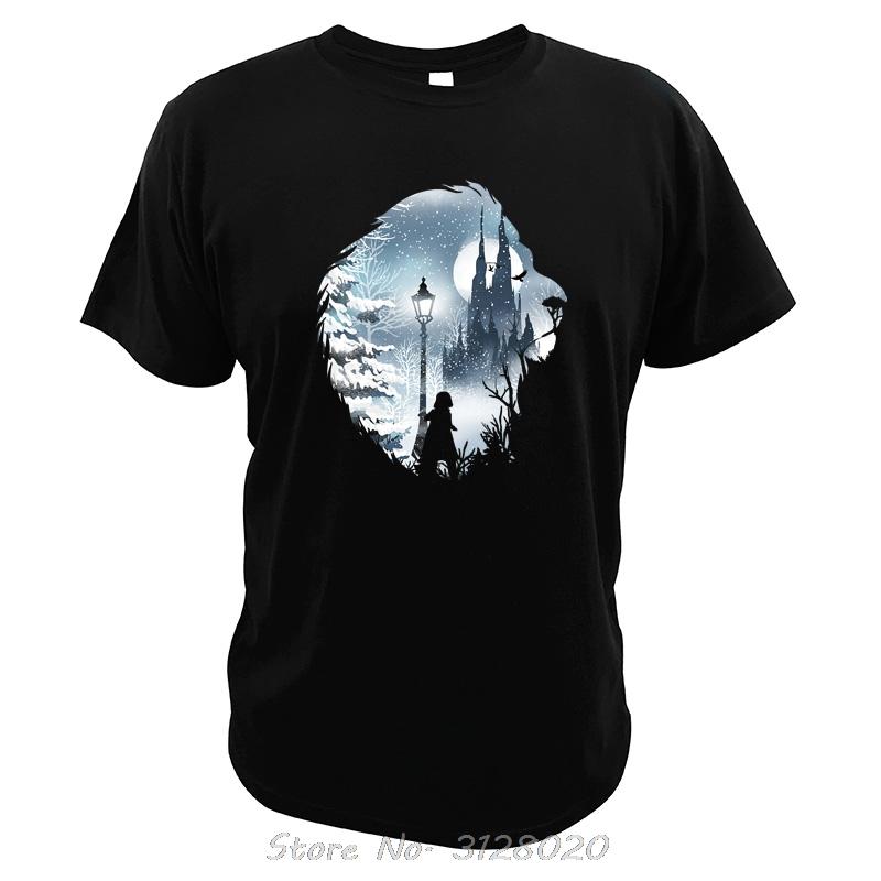 

Aslan T Shirt The Lion The Witch And The Wardrobe Hisper Men Cotton Camisetas American Movie The Chronicles Of Narnia T-shirt... S разноцветный