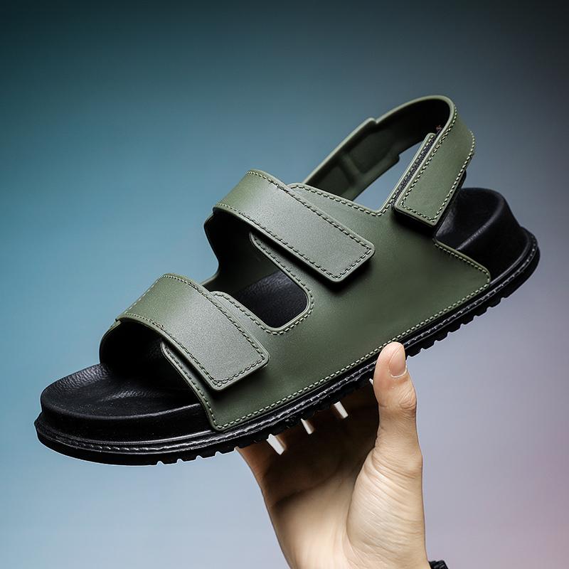 39-45 Moda Lato Męskie Sandały Outdoorowe Buty na Plażę dla Chłopca Casualowe Sandały Projektanta Chłopiec Luksusowe Antypoślizgowe Buty Męskie Darmowa Wysyłka