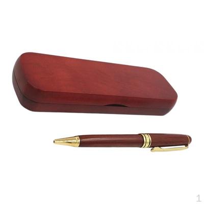 Bolígrafo de madera recargable, regalo de recuerdo para escritura, niño y adulto